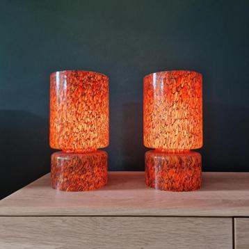 Set van 2 Vintage Peill & Putzler Tafellampen  36 cm Hoog beschikbaar voor biedingen
