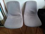 2 eetkamer stoelen Jysk, Huis en Inrichting, Stoelen, Ophalen, Gebruikt, Twee, Metaal