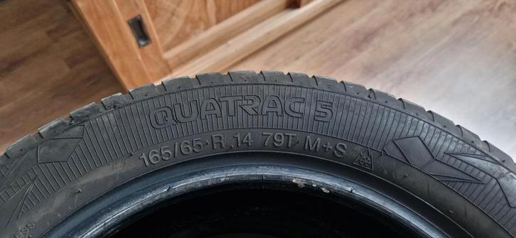 Vredestein all season 165/65R14 (met stalen velgen), Auto diversen, Autosport-onderdelen, Gebruikt, Ophalen