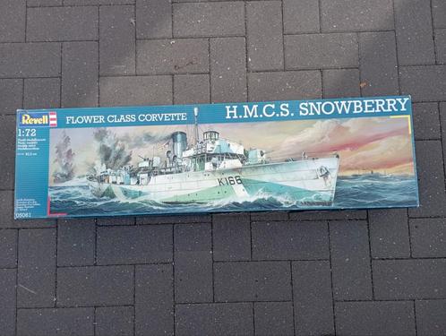Revell H.M.C.S. Snowberry 1:72, Hobby en Vrije tijd, Modelbouw | Boten en Schepen, Zo goed als nieuw, 1:50 tot 1:200, Revell, Ophalen of Verzenden