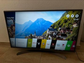 LG 4K Smart TV - 43 inch (met doos) beschikbaar voor biedingen