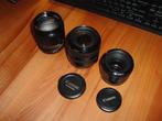 3 Cameralenzen Canon en Unigor, Ophalen of Verzenden, Overige typen, Zoom