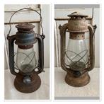 Brocante stormlamp - olielamp - stallantaarn, Ophalen of Verzenden