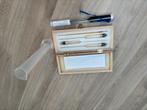 Sg meter Hydrometer Set Alcohol + Thermometer en Maatbeker, Antiek en Kunst, Ophalen of Verzenden
