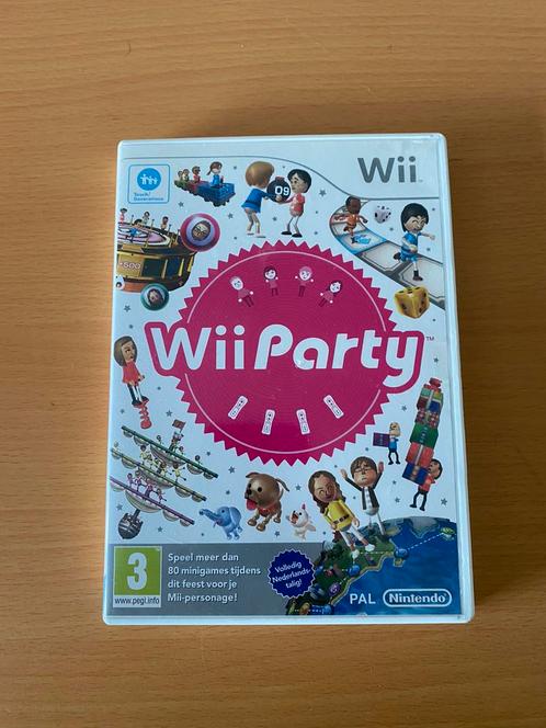 Wii party, Spelcomputers en Games, Games | Nintendo Wii, Zo goed als nieuw, Avontuur en Actie, 3 spelers of meer, Vanaf 3 jaar