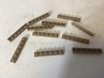 Lego plaat 1x6 donker beige, Ophalen of Verzenden, Gebruikt, Losse stenen, Lego