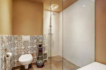 Shower glass 2 pieces with mounts beschikbaar voor biedingen