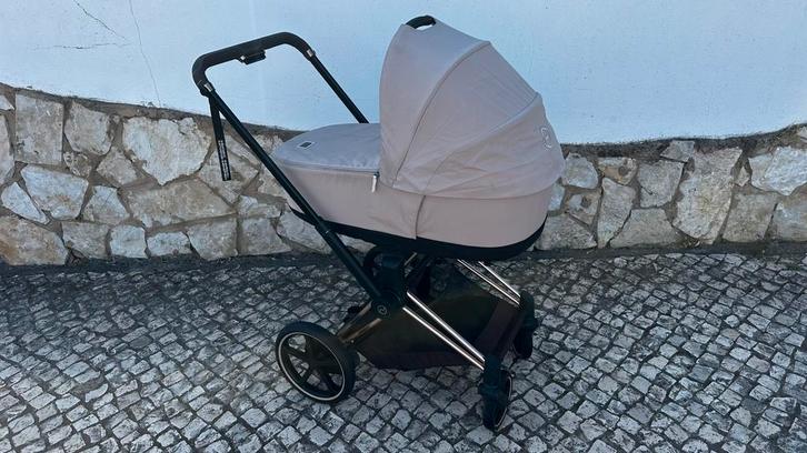 Cybex e-Priam 4 | Luxe elektrische kinderwagen | Compleet, Kinderen en Baby's, Kinderwagens en Combinaties, Zo goed als nieuw