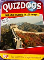 Quizdoos Reis om de wereld - 100 vragen, Ophalen, Zo goed als nieuw, Overige typen