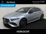 Mercedes-Benz A-klasse 180 AMG Line / Night/ Panorama dak/ K, 65 €/maand, 136 pk, Gebruikt, 4 cilinders
