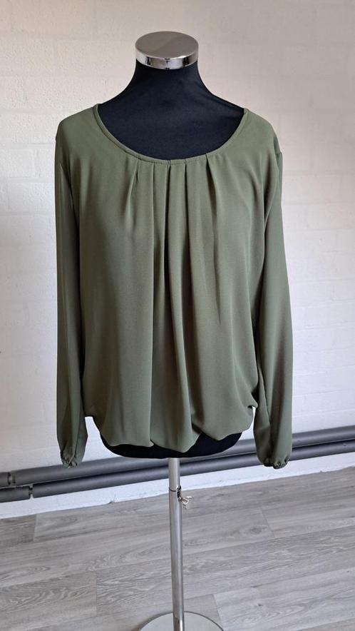Pink Lady blouse maat M., Kleding | Dames, Blouses en Tunieken, Zo goed als nieuw, Groen, Ophalen of Verzenden