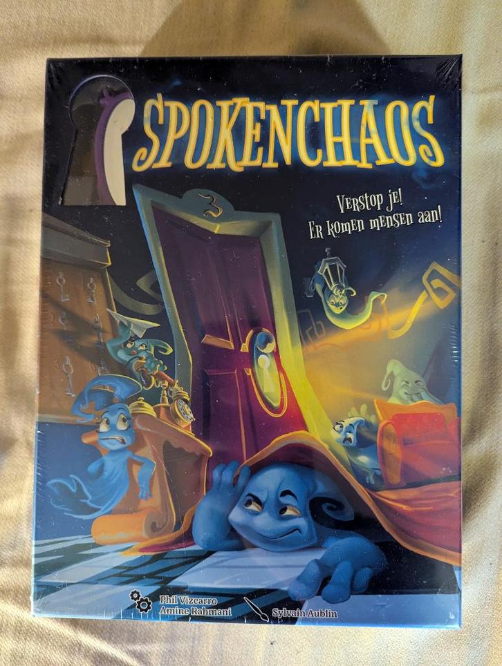 Spokenchaos bordspel | Asmodee Unbox Now, Hobby en Vrije tijd, Gezelschapsspellen | Bordspellen, Nieuw, Een of twee spelers, Drie of vier spelers