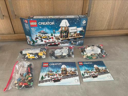 Lego creater expert 10259 winter treinstation, Kinderen en Baby's, Speelgoed | Duplo en Lego, Zo goed als nieuw, Lego, Complete set