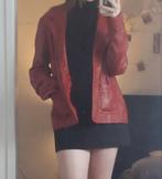 Rood leren jasje Ninety Nine - Zeer goede staat, Kleding | Dames, Jasjes, Kostuums en Pakken, Ophalen of Verzenden, Zo goed als nieuw