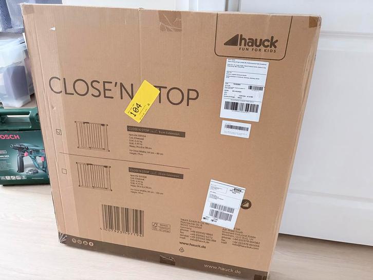 Hauck Traphekje 84-89cm - Nieuw in de doos, Kinderen en Baby's, Traphekjes, Nieuw, Klemhekje, Metaal of IJzer, minder dan 100 cm