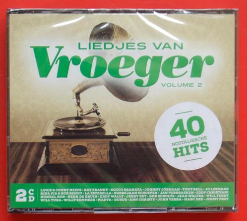 2cd Liedjes van vroeger volume 2 40 nostalgische hits 2018, Cd's en Dvd's, Cd's | Verzamelalbums, Zo goed als nieuw, Nederlandstalig