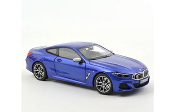 BMW M850i 2019 Blauw metallic NOREV schaal 1/18 ref. 183286