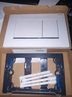 Geberit sigma 20 bedieningsplaat glans wit rechthoekig, Doe-het-zelf en Verbouw, Sanitair, Ophalen of Verzenden, Nieuw, Chroom