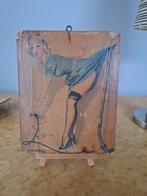 60 jaar oud ongeveer Vintage Shocking Pin-Up Wanddecoratie, Antiek en Kunst, Ophalen of Verzenden