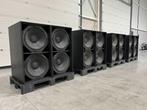 8x Martin Audio WS218X 2x18" sub + 1 year warranty!, Overige merken, Gebruikt, Subwoofer, Ophalen of Verzenden