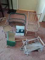 Antieke/ oude  Poppenmeubilair Set, Ophalen