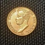 (BLACK FRIDAY 50%) Willem I vijfje 5 gulden 1827B goudnaslag, Postzegels en Munten, Verzenden, 5 gulden, Goud, Koning Willem I