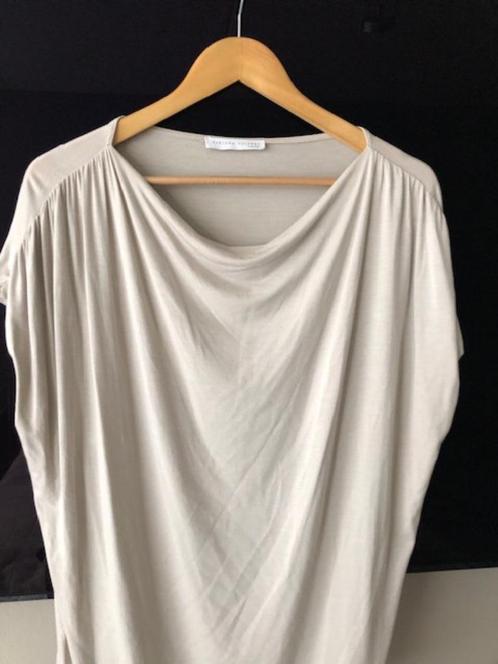 FABIANA FILIPPI Prachtig lang shirt. Beige, maat 44, Kleding | Dames, Tops, Zo goed als nieuw, Maat 42/44 (L), Beige, Korte mouw