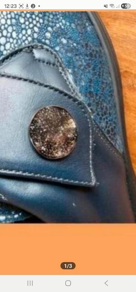 Solidus Kate 6,5 K 40
stelbaar met klittenband, Kleding | Dames, Schoenen, Zo goed als nieuw, Instappers, Blauw, Ophalen of Verzenden