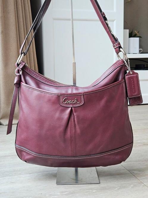 Coach Park Y2K hobo schoudertas van leer - ZGAN, Sieraden, Tassen en Uiterlijk, Tassen | Damestassen, Zo goed als nieuw, Schoudertasje