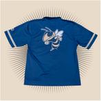 Georgia Tech | Starter | Vintage Team Baseball Shirt, Ophalen of Verzenden, Algemeen, Maat 48/50 (M), Blauw