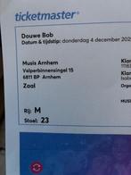 Kaartjes voor Douwe Bob 4 december Arnhem, Tickets en Kaartjes, Twee personen, December