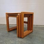 Strakke deense Mimi set bijzettafel salontafel, Antiek en Kunst, Kunst | Designobjecten, Ophalen of Verzenden