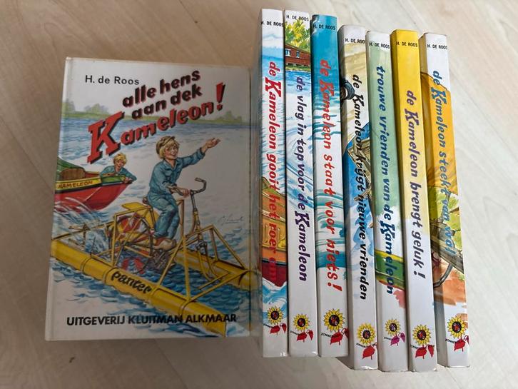 Kameleon boeken - H. de Roos - 11 stuks, Boeken, Kinderboeken | Jeugd | onder 10 jaar, Gelezen, Fictie algemeen, Ophalen of Verzenden