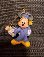 Disney mickey congratulations ornament, Ophalen of Verzenden, Mickey Mouse, Zo goed als nieuw, Beeldje of Figuurtje