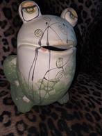 Grote Kikker Spaarpot - Nieuwstaat, Verzamelen, Spaarpotten, Ophalen of Verzenden, Zo goed als nieuw, Steen, Aardewerk of Keramiek