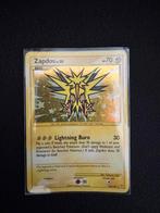 Pokémon Zapdos 150/147 Secret Rare Holo, Ophalen of Verzenden, Zo goed als nieuw, Losse kaart
