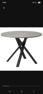 Ikea Mariedamm Tafel - Donkergrijs, Ophalen, Gebruikt, Rond, Modern