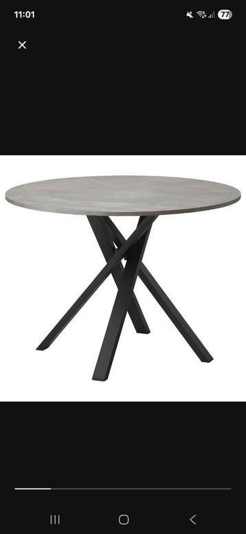 Ikea Mariedamm Tafel - Donkergrijs beschikbaar voor biedingen