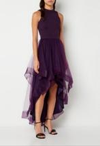 Chi Chi London Galajurk Aubergine, Paars, Ophalen of Verzenden, Gedragen, Maat 36 (S)