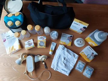 Medela Freestyle Flex dubbele borstkolf + veel extra’s beschikbaar voor biedingen