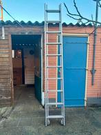 Stevige en praktische Tenexa aluminium ladder, Ophalen, Gebruikt, Ladder, Opvouwbaar of Inschuifbaar