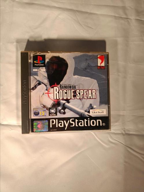 Tom Clancy's rainbow six rogue spear playstation 1, Spelcomputers en Games, Games | Sony PlayStation 1, Gebruikt, Shooter, 2 spelers