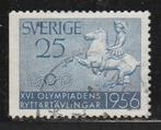 Zweden 1956 - Griekse Ruiter, Postzegels en Munten, Postzegels | Europa | Scandinavië, Zweden, Ophalen, Gestempeld