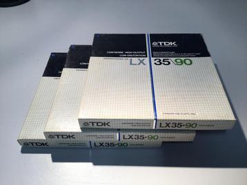 3 maal TDK LX35-90 banden beschikbaar voor biedingen