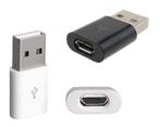 USB (Male) Naar Micro USB (Female) Adapter, Gratis Bezorging, Verzenden, Nieuw, Snoer of kabel, Overige merken