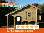 Kippenhok Oldenzaal | Sterk hok, groot verblijf, Dieren en Toebehoren, Pluimvee | Toebehoren, Ophalen of Verzenden, Nieuw, Kippenhok of Kippenren