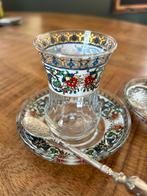 Turkse thee kopjes, Verzamelen, Porselein, Kristal en Bestek, Nieuw, Glas of Glazen, Ophalen