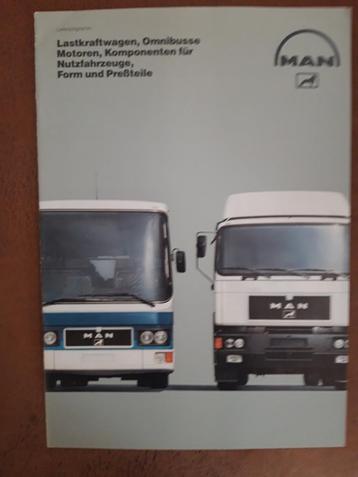  MAN - brochure leveringsprogramma Bus en vracht - Duits beschikbaar voor biedingen