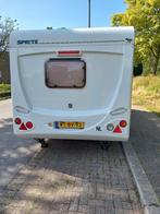 Echt een plaatje van een caravan met een mover, Rondzit, Particulier, Sprite, Mover
