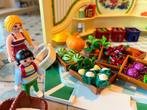 Playmobil 6121 Groentekraam & 9403 Kruidenier; complete sets, Ophalen of Verzenden, Zo goed als nieuw, Complete set